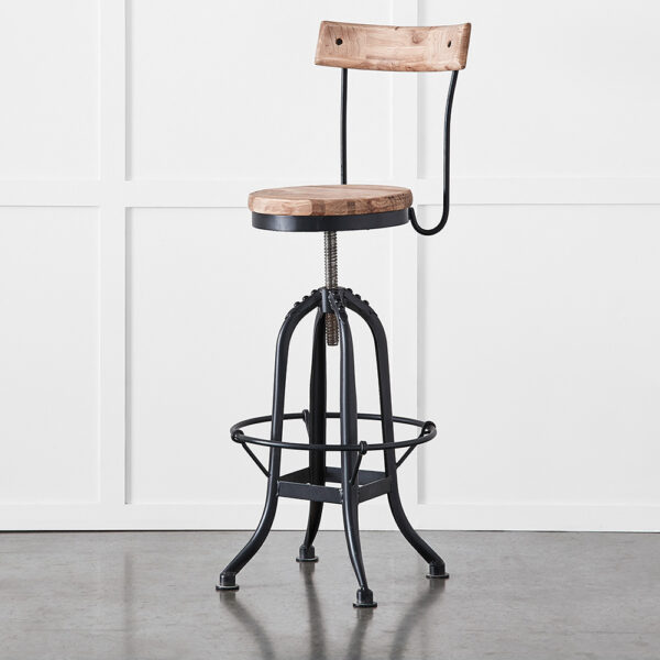 Axle Swivel Stool