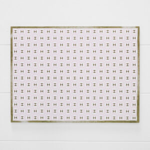 Harper Peony Luxe Placemat 30 Pk