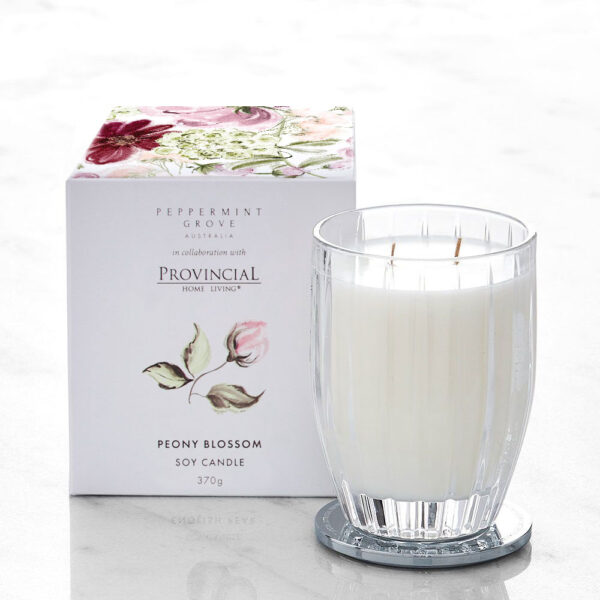 Peony Blossom Candle