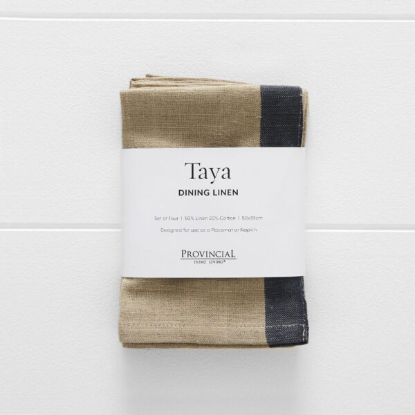 Taya Dining Linen 4 Pk